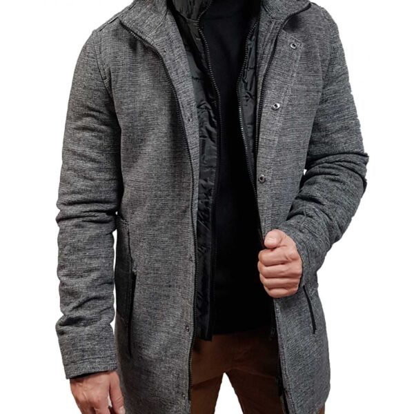 Biston-42-201-065-dk-grey-melange-μπουφάν-8
