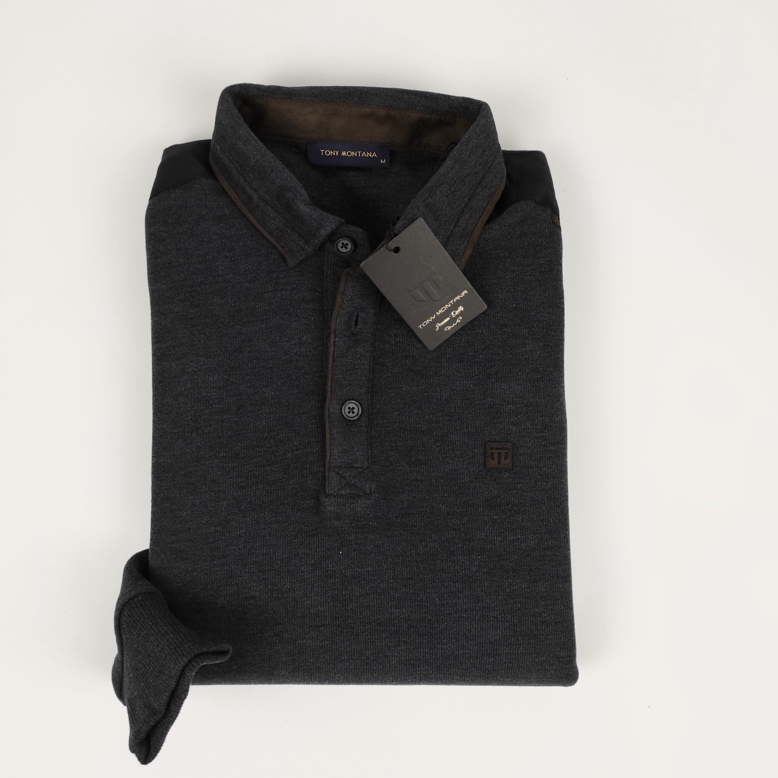 Μπλούζα polo – Γκρι σκούρο, m 452c7d54-6745-4c0a-b014-42f8ffd6fc0d-scaled